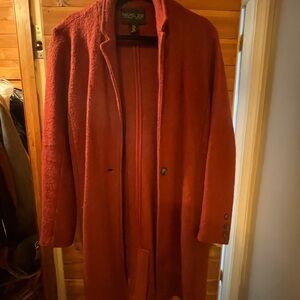 Rachel Zoe Women's Burnt Orange overcoat